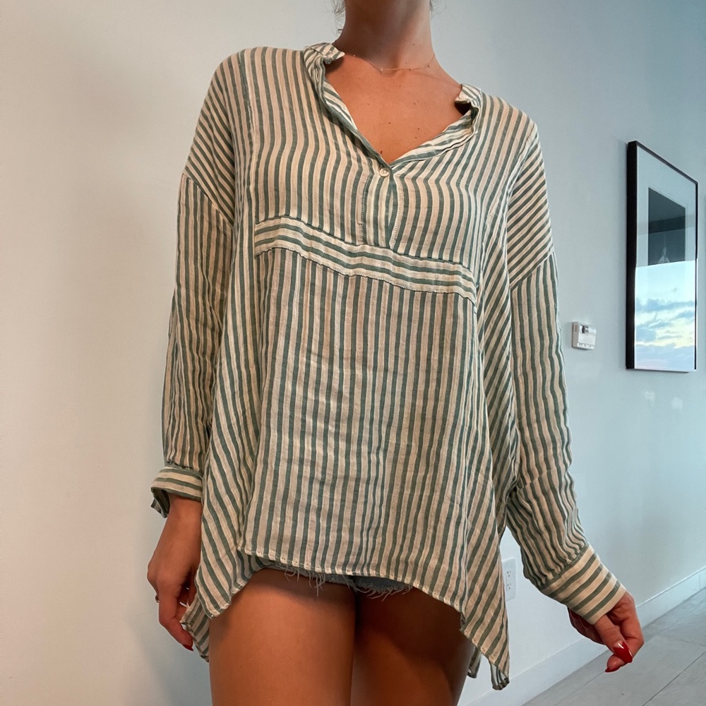Zara linen tunic